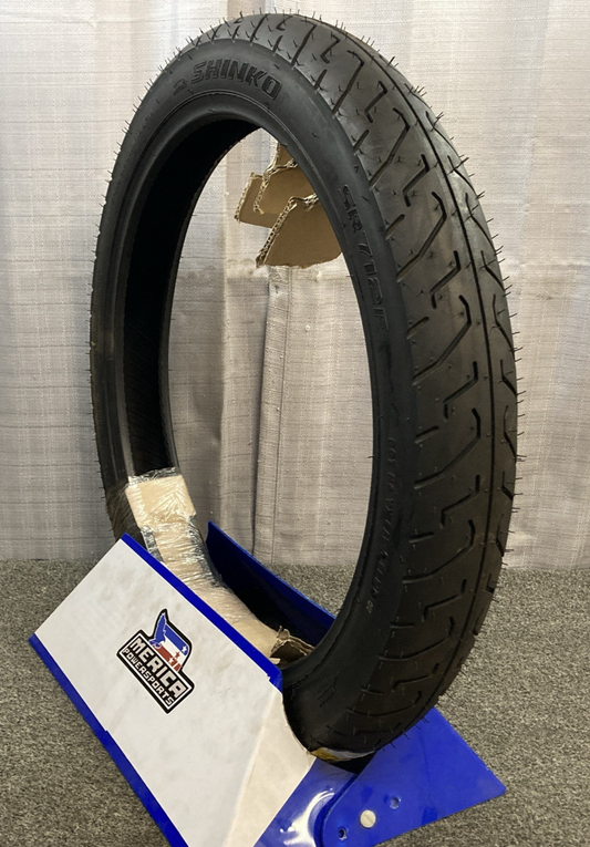 NEW GENUINE SHINKO 3.00-18 SR712F TL FRONT MOTORCYCLE TIRE
