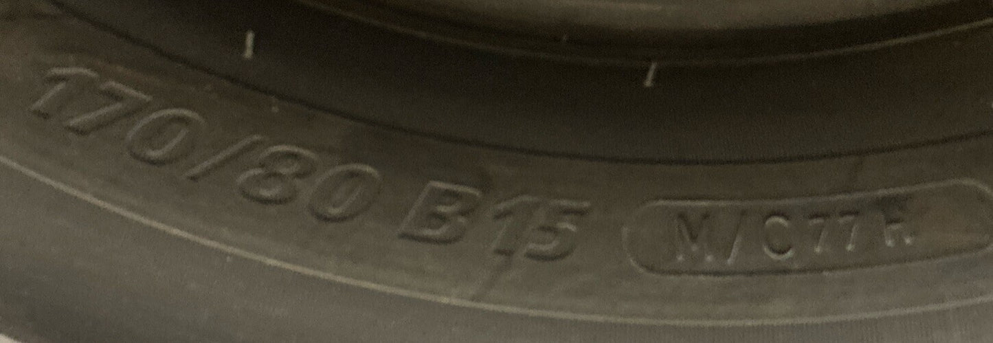 NEW GENUINE MICHELIN 170/80B15 77H COMMANDER II REAR TIRE