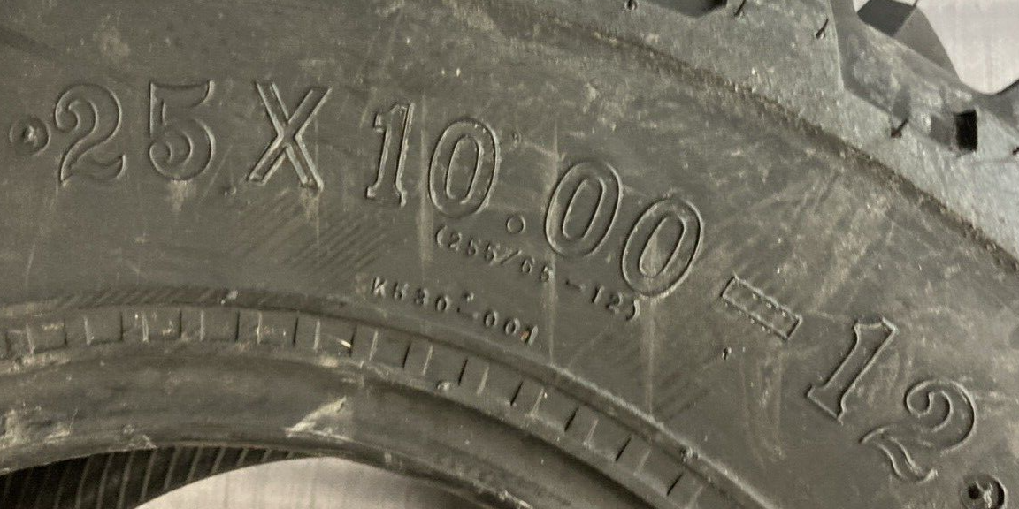 NEW GENUINE KENDA K530-31 25X10.00-12 PATHFINDER Rear 4 Ply Tubeless ATV TIRE