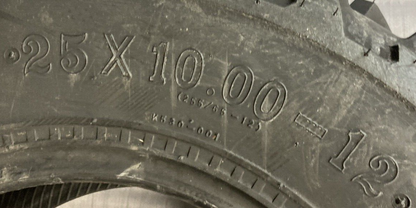 NEW GENUINE KENDA K530-31 25X10.00-12 PATHFINDER Rear 4 Ply Tubeless ATV TIRE