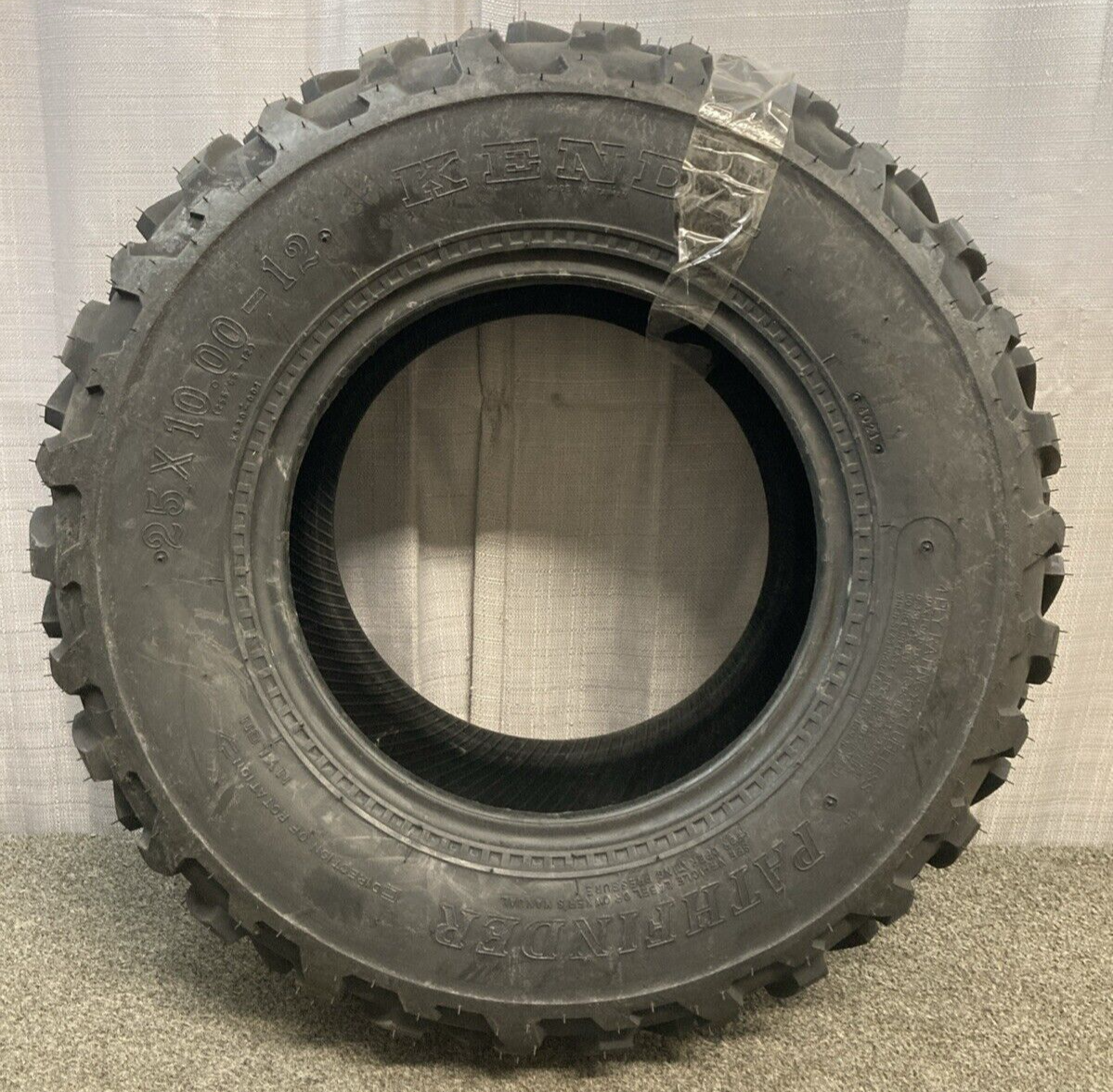 NEW GENUINE KENDA K530-31 25X10.00-12 PATHFINDER Rear 4 Ply Tubeless ATV TIRE
