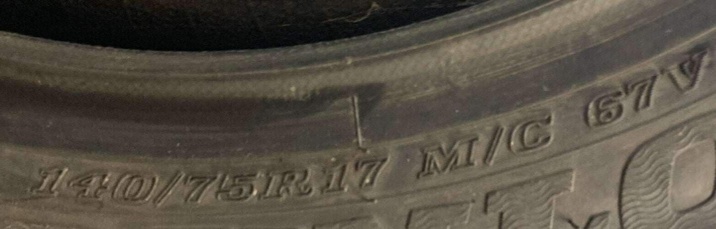 NEW GENUINE DUNLOP 140/75R17 M/C 67V FITS Harley-Davidson Softail Fat Boy FLSTF