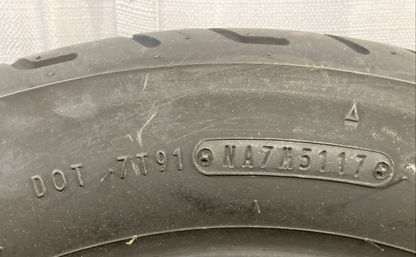 NEW DUNLOP D404 120/90-15 66H TL REAR MOTORCYCLE TIRE 4560-5691