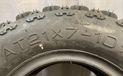 NEW GENUINE AMS 0320-0774 PACTRAX 21X7-10 6 PLY FRONT ATV/UTV TIRE