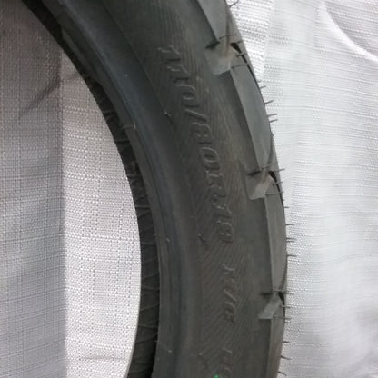 NEW DUNLOP D607 TRAILMAX 110/80-19 FRONT TUBELESS MOTORCYCLE TIRE