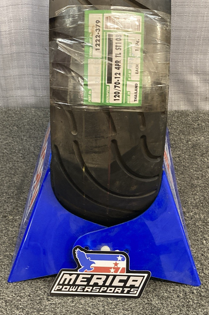 NEW AMS ST108 120/70-12 TL FRONT/REAR SCOOTER TIRE 0340-0666
