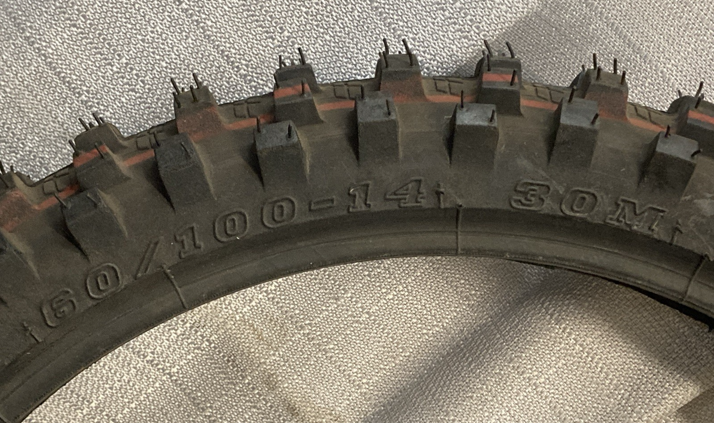 NEW GENUINE IRC MOTOCROSS IX-KIDS 60/100 14 30M Front Motorcycle Tire