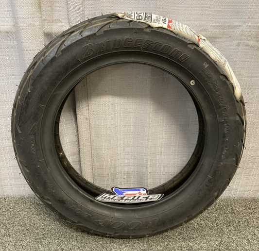 NEW GENUINE BRIDGESTONE 184567 HOOP B01 80/90-10 44J FR/RR MOTORCYCLE TIRE