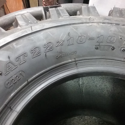 NEW CST TM14568210 C9309 Ambush Rear Tire AT22X10-10 TUBELESS 4 PLY RATED
