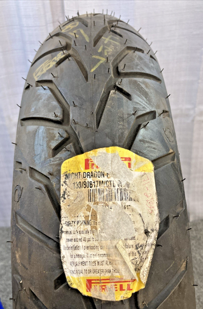 NEW GENUINE PIRELLI NIGHT DRAGON 130/80B17 65H TL FRONT MOTORCYCLE TIRE
