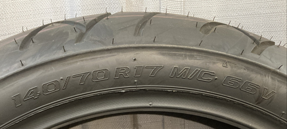 NEW SHINKO SR881 140/70R17 66V REAR TL MOTORCYCLE TIRE