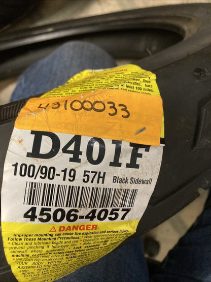 NEW MICHELIN SCORCHER 31 100/90-19 57H D401F FRONT BLACK SIDEWALL TIRE HARLEY