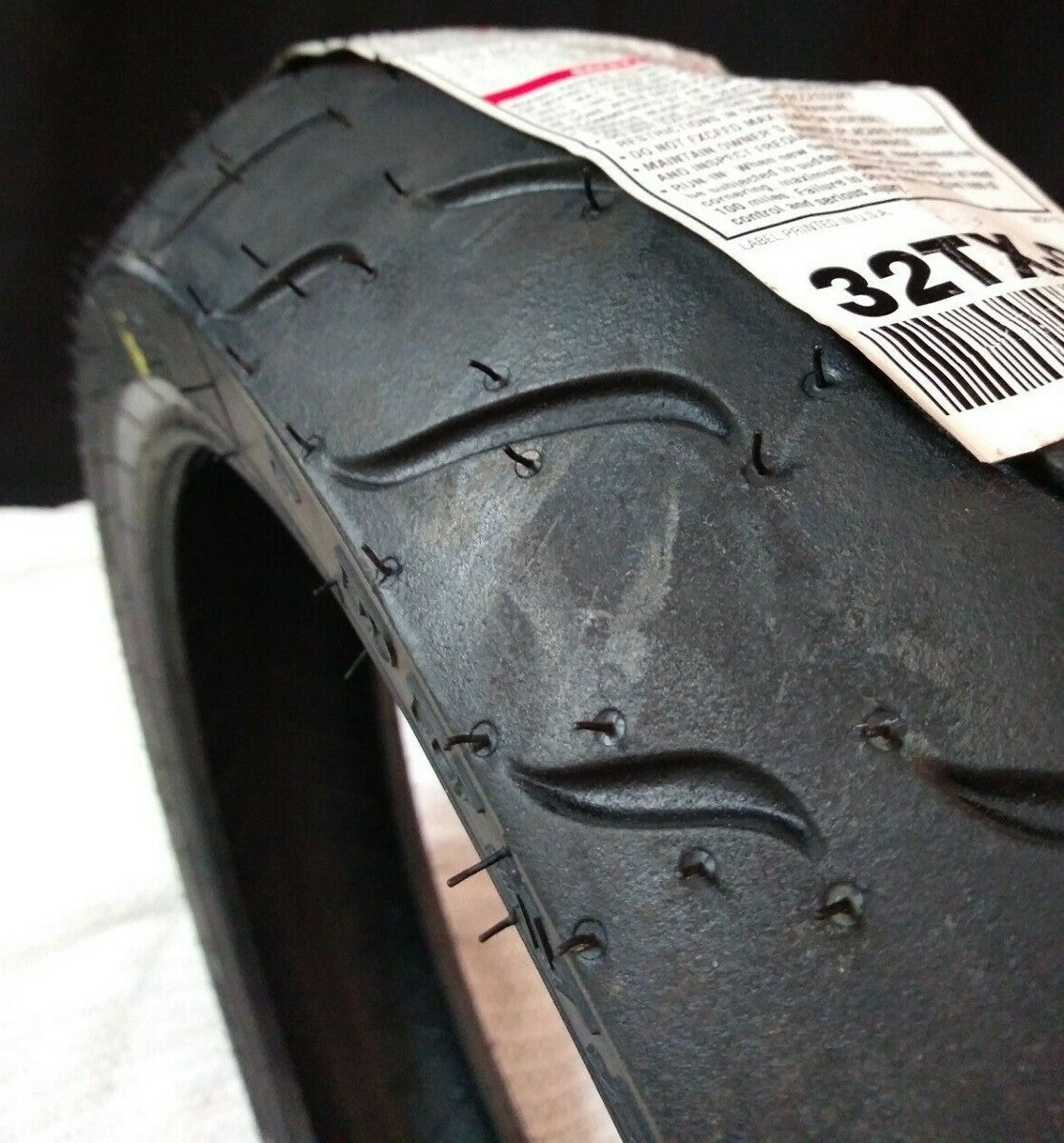 NEW Dunlop Tire Series - D208F 120/70ZR19 Blackwall - 19 in. Front / Tubeless