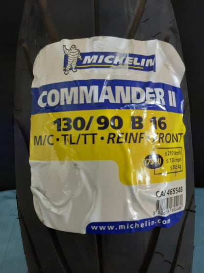NEW MICHELIN COMMANDER II CAI 465548 130/90-B16 73H FRONT MOTORCYCLE TIRE