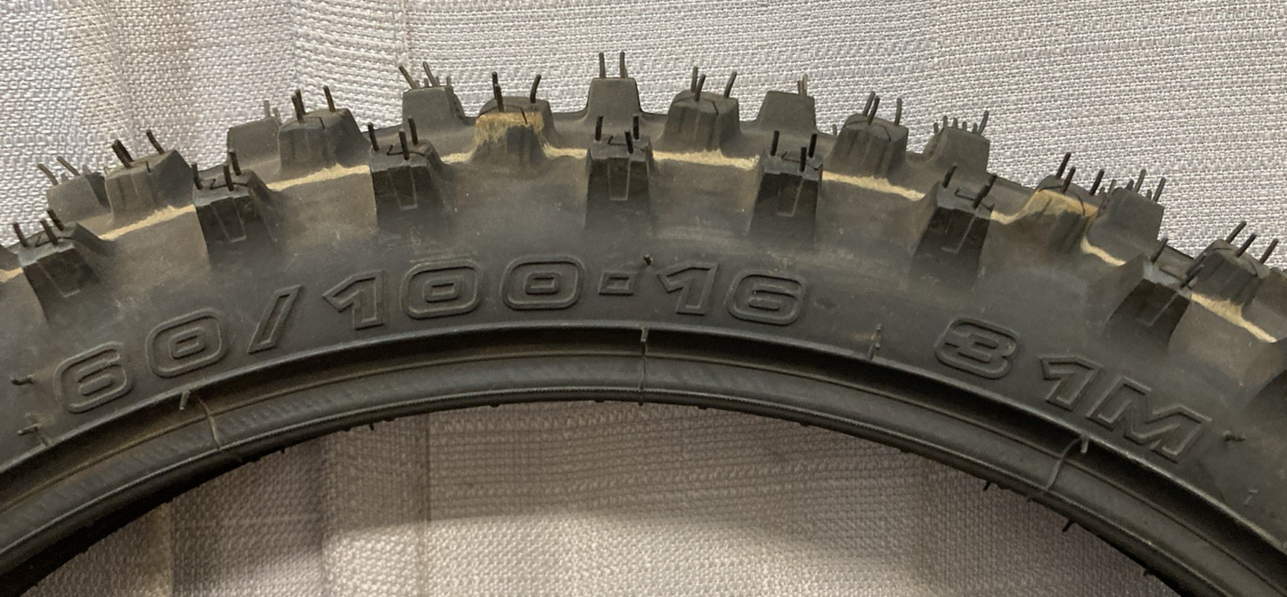 NEW GENUINE IRC ZENKAI VX-10F 60/100-16 31M TT OFFROAD FRONT MC TIRE T10522