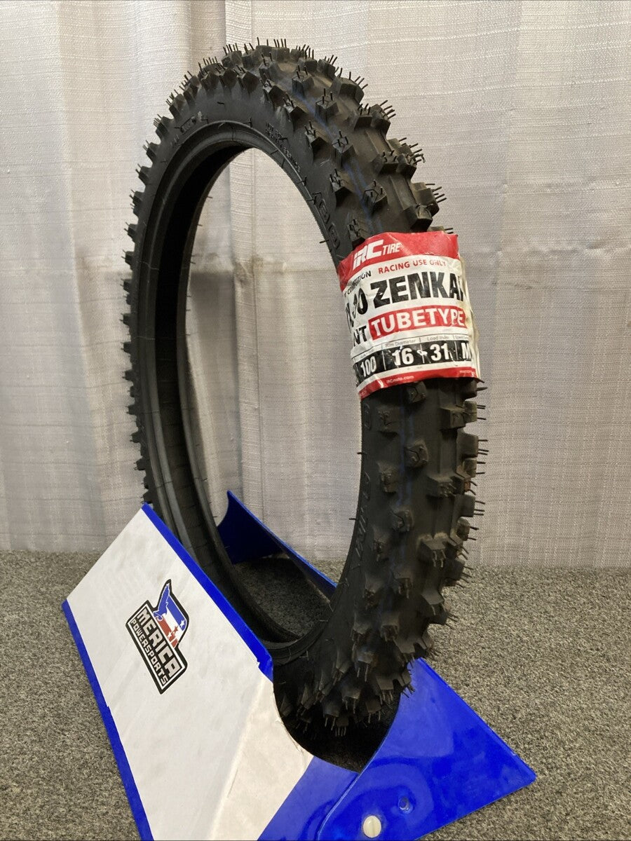 NEW GENUINE IRC ZENKAI VX-10F 60/100-16 31M TT OFFROAD FRONT MC TIRE T10522