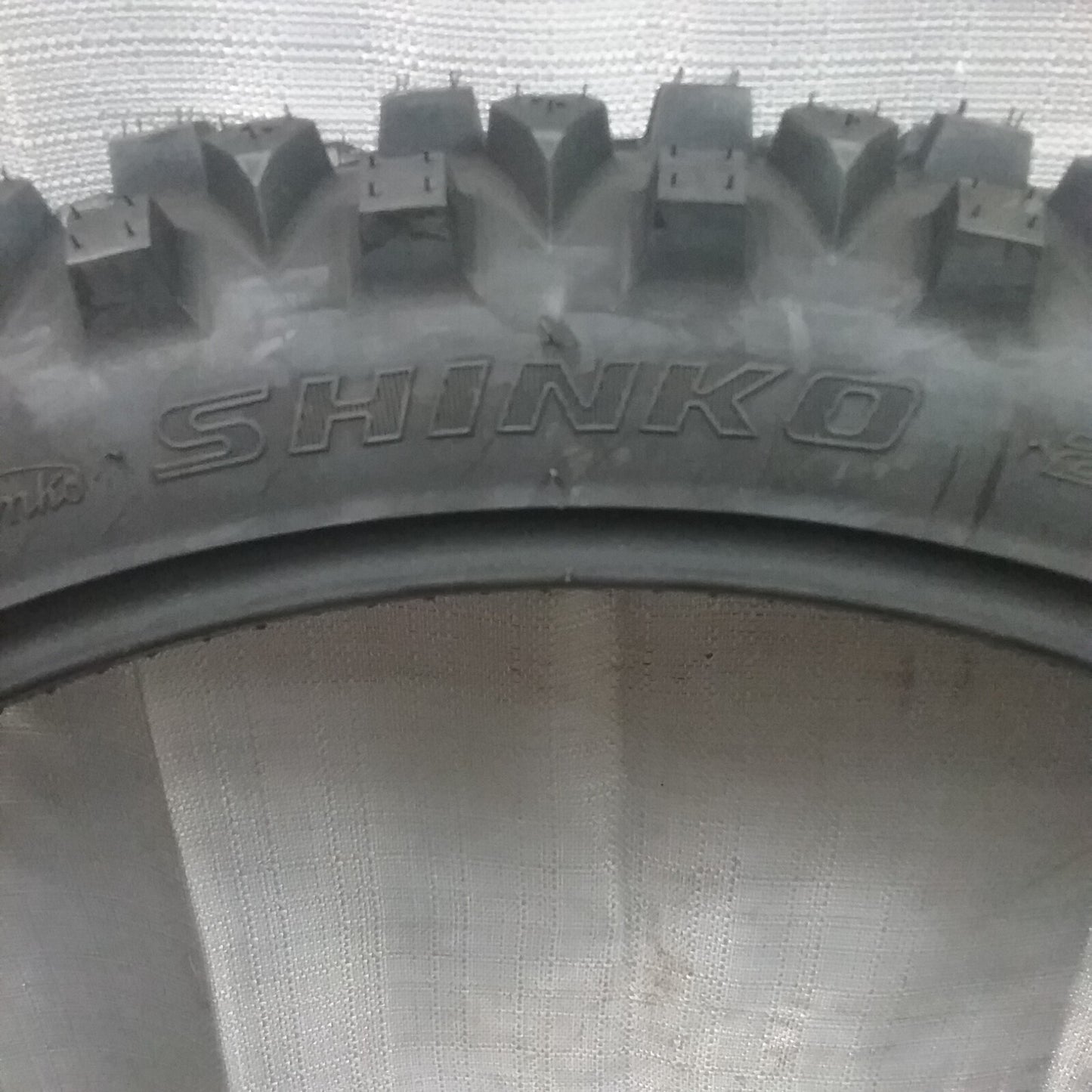 NEW SHINKO 87-4732S 90/100-21 FAT TIRE 216MX SERIES CHEATER MOTORCYCLE TIRE