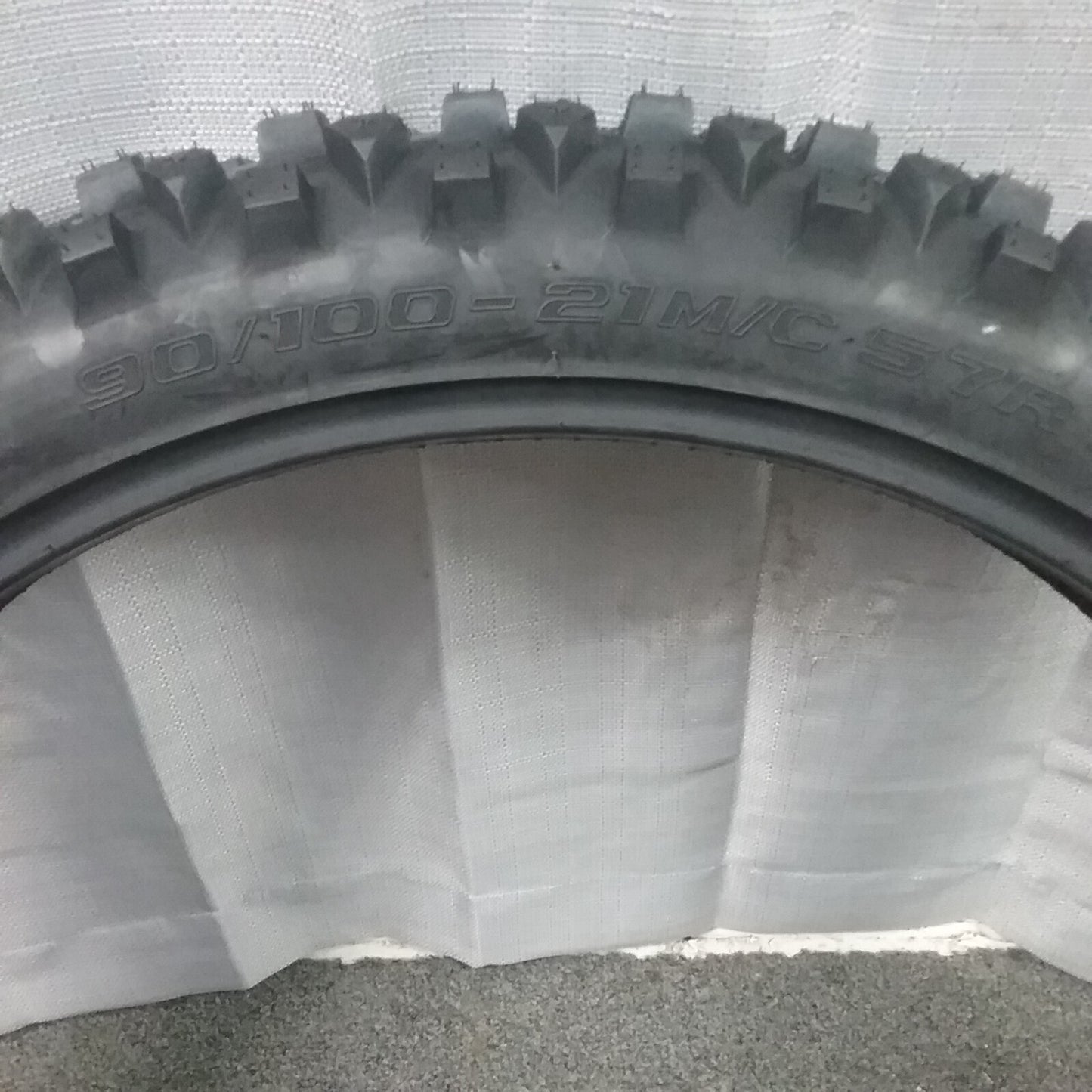 NEW SHINKO 87-4732S 90/100-21 FAT TIRE 216MX SERIES CHEATER MOTORCYCLE TIRE