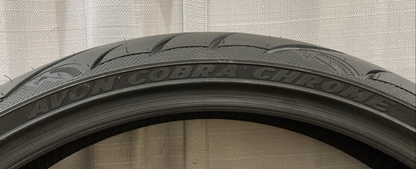 NEW GENUINE AVON COBRA CHROME 130/60VR23 M/C 65V TL AV91 FRONT MOTORCYCLE TIRE