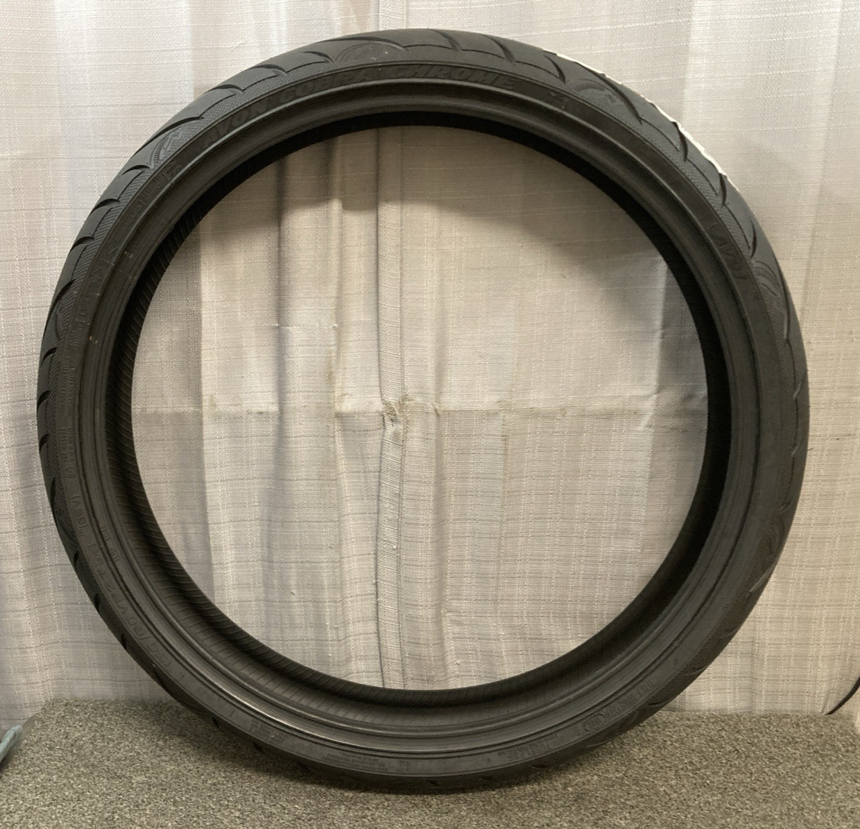 NEW GENUINE AVON COBRA CHROME 130/60VR23 M/C 65V TL AV91 FRONT MOTORCYCLE TIRE