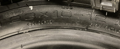 NEW AMS 0320-0756 Swamp Fox 23-10.00-12 Front/Rear 6 Ply Tubeless ATV UTV Tire