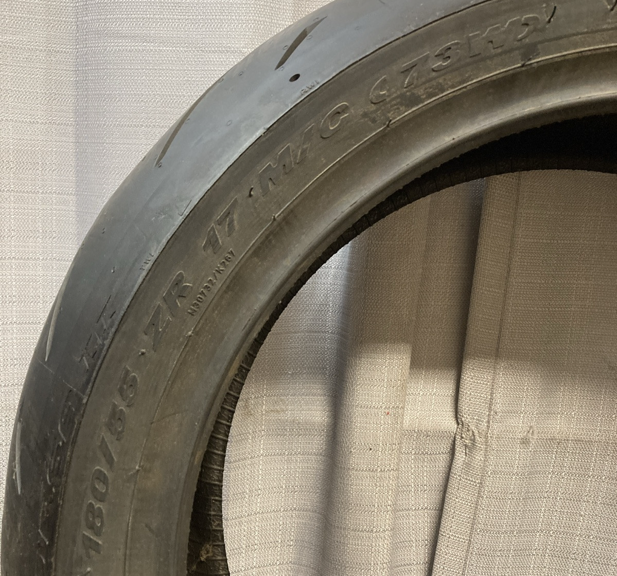 NEW PIRELLI 3106800 CORSA 2 180/55 ZR 17 REAR MOTORCYCLE TIRE