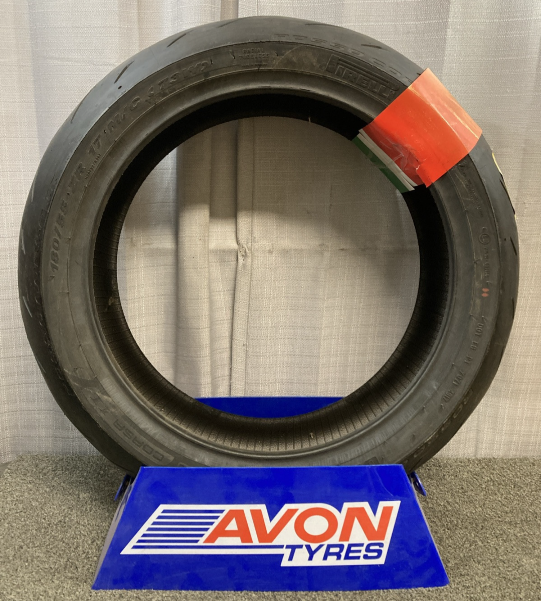 NEW PIRELLI 3106800 CORSA 2 180/55 ZR 17 REAR MOTORCYCLE TIRE