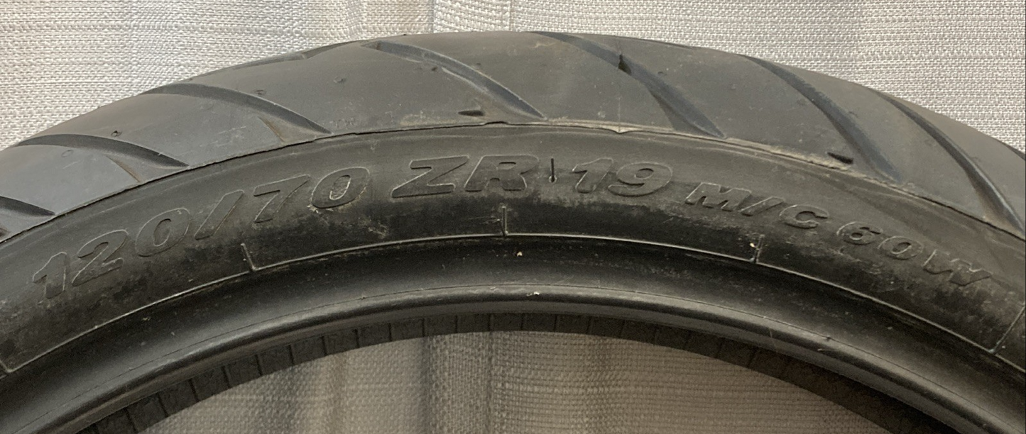 NEW GENUINE PIRELLI SCORPION TRAIL II 120/70 ZR 19 M/C 60W FRONT MOTORCYCLE TIRE