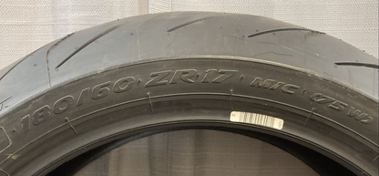 NEW GENUINE PIRELLI DIABLO ROSSO III 180/60 ZR 17 M/C 75W REAR MOTORCYCLE TIRE