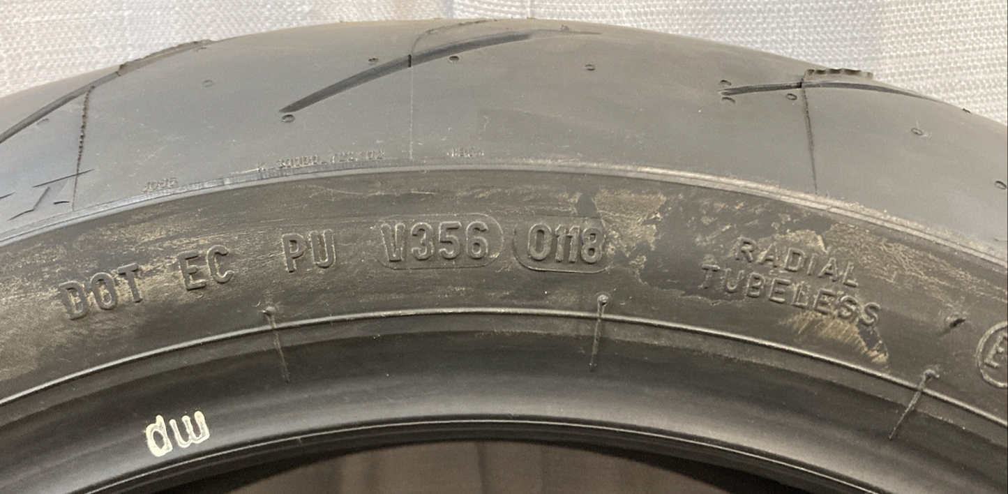 NEW GENUINE PIRELLI DIABLO ROSSO III 180/60 ZR 17 M/C 75W REAR MOTORCYCLE TIRE