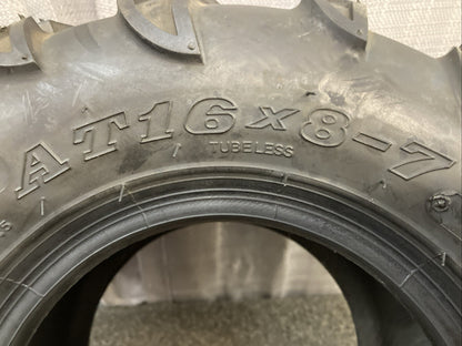 NEW GENUINE CST C9314 16X8-7 9F 2 PLY TL ATV/UTV TIRE TM02825010