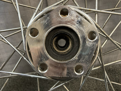 HARLEY DAVIDSON 43085-97 16X3 40 SPOKE CHROME FRONT WHEEL