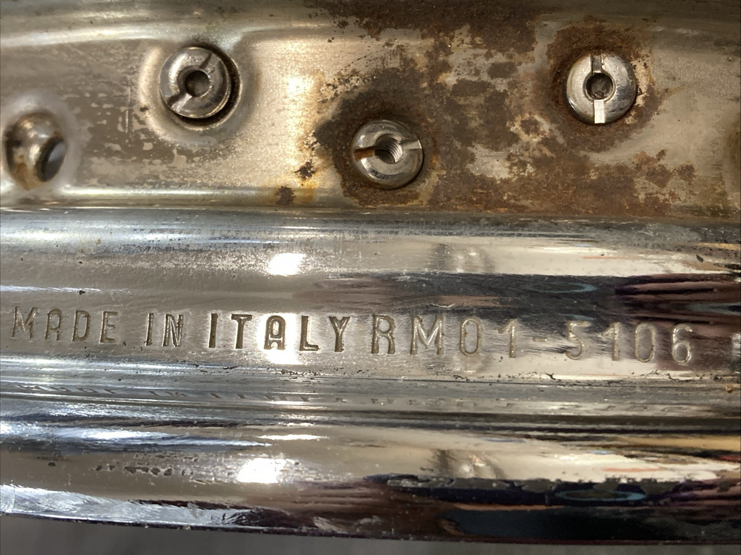 HARLEY DAVIDSON 43085-97 16X3 40 SPOKE CHROME FRONT WHEEL
