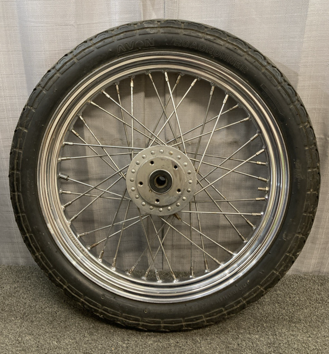 HARLEY DAVIDSON 43001-79 19X2.5 40 SPOKE CHROME FRONT WHEEL