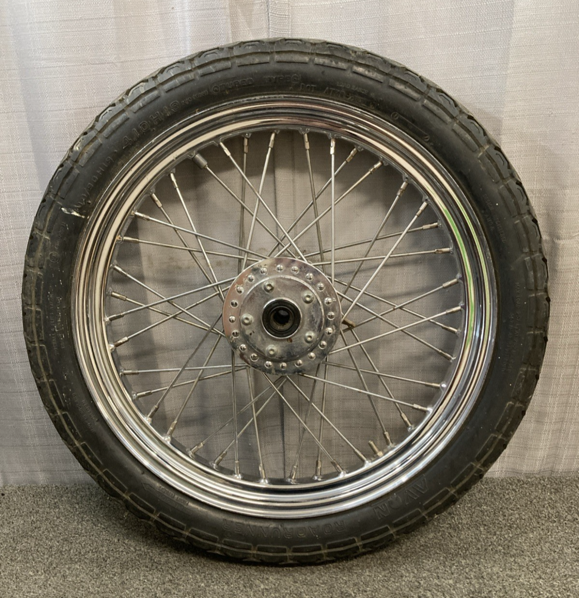 HARLEY DAVIDSON 43001-79 19X2.5 40 SPOKE CHROME FRONT WHEEL