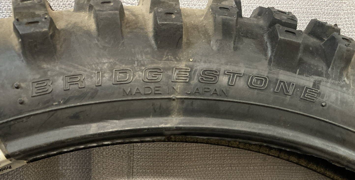 NEW GENUINE BRIDGESTONE MOTOCROSS M23 2.50/19 4PR TT HARD TERRAIN FRONT TIRE