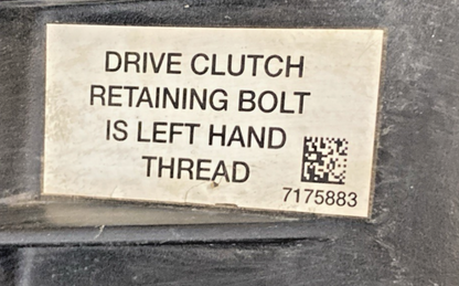 Genuine Polaris 7175883 Clutch, Cover, Outer
