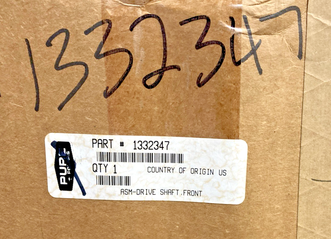 New Genuine Polaris 1332347 CV Joint Axle Front Driveshaft,  Sportsman 450