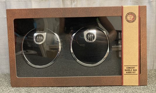 New Genuine Indian Motorcycle 2879816-156 Concert Saddle Bag Audio Kit 2014