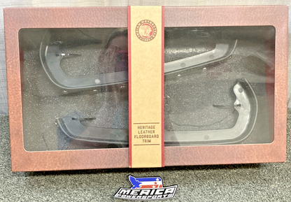 New Genuine Indian 2880007-03 Heritage Leather Floorboard Trim