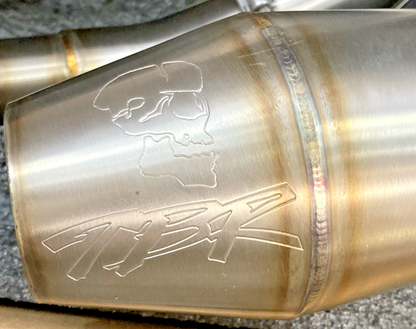 NEW GENUINE TWO BROTHERS RACING 005-4970199 GEN II MEGAPHONE 2-INTO-1 EXHAUST