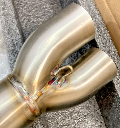 NEW GENUINE TWO BROTHERS RACING 005-4970199 GEN II MEGAPHONE 2-INTO-1 EXHAUST