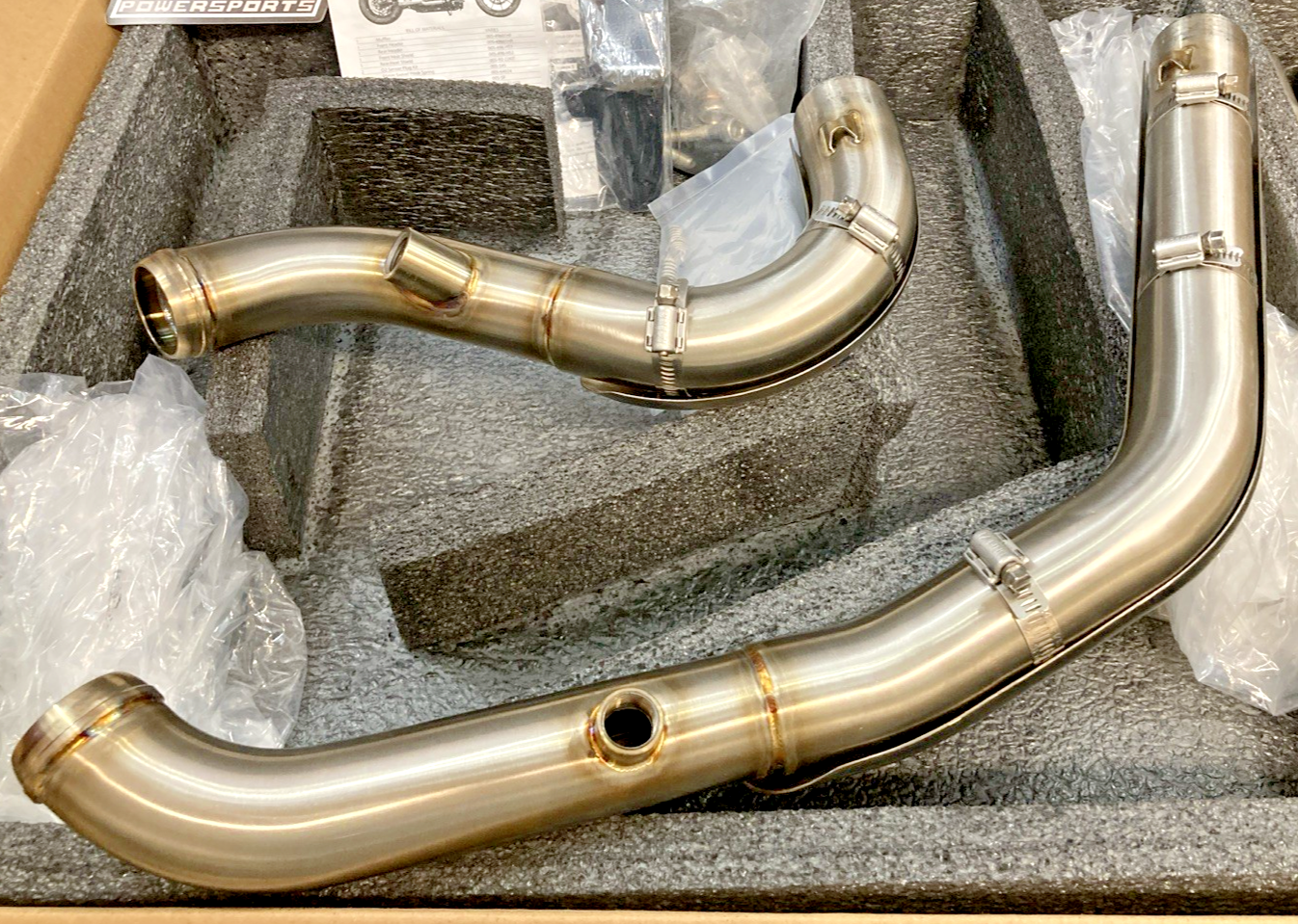 NEW GENUINE TWO BROTHERS RACING 005-4970199 GEN II MEGAPHONE 2-INTO-1 EXHAUST