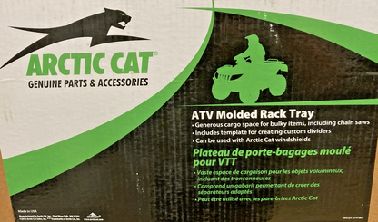 NEW GENUINE ARCTIC CAT 1436-906 Front Rack Speed Rack Molded Tray '05-'20