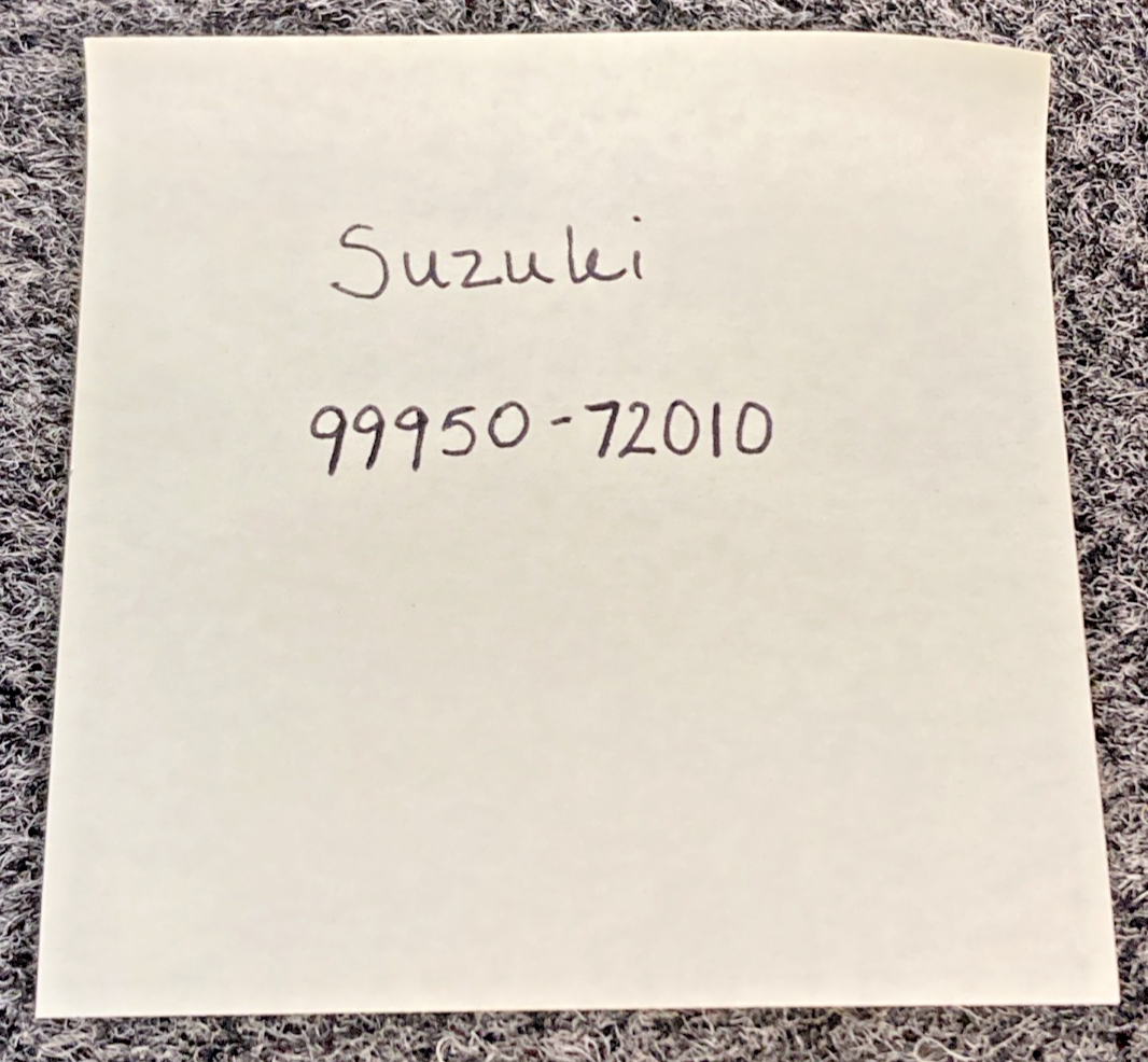 NEW REPLACES SUZUKI 99950-72010 WINDSHIELD