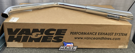 NEW GENUINE VANCE & HINES D412FC-R HEADER SECTION FOR HARLEY-DAVIDSON