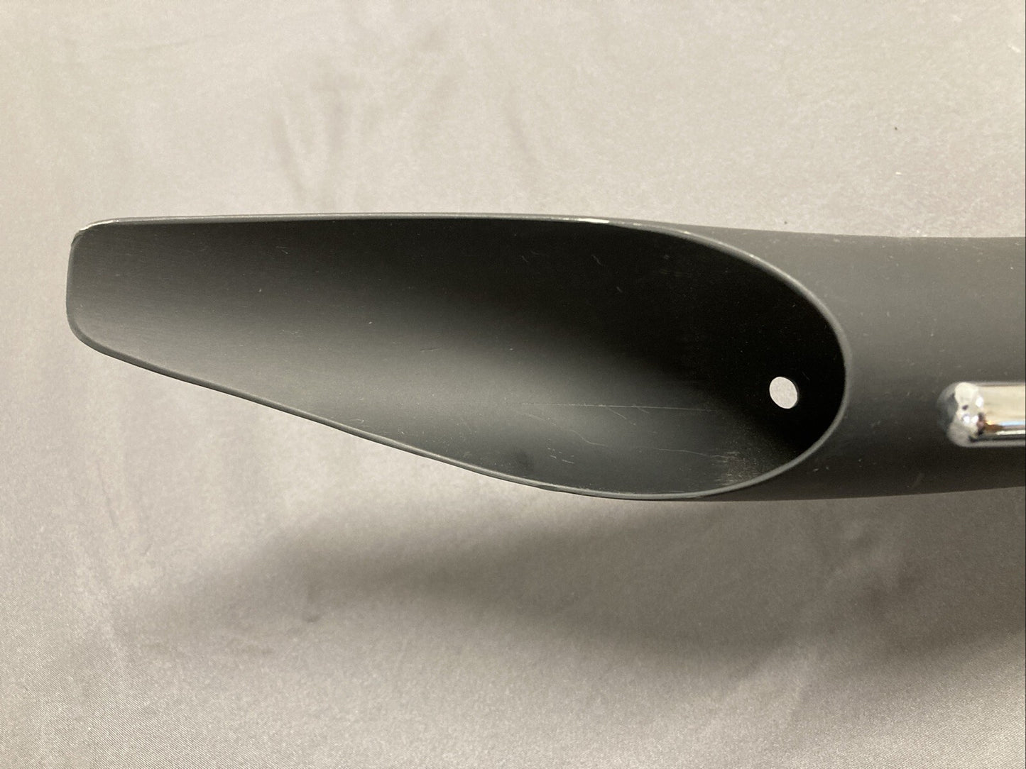 INDIAN MOTORCYCLE EXHAUST SYSTEM SLASH CUT SWEPT MATTE BLACK 1.5" IN 2" OUT