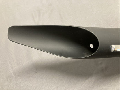 INDIAN MOTORCYCLE EXHAUST SYSTEM SLASH CUT SWEPT MATTE BLACK 1.5" IN 2" OUT