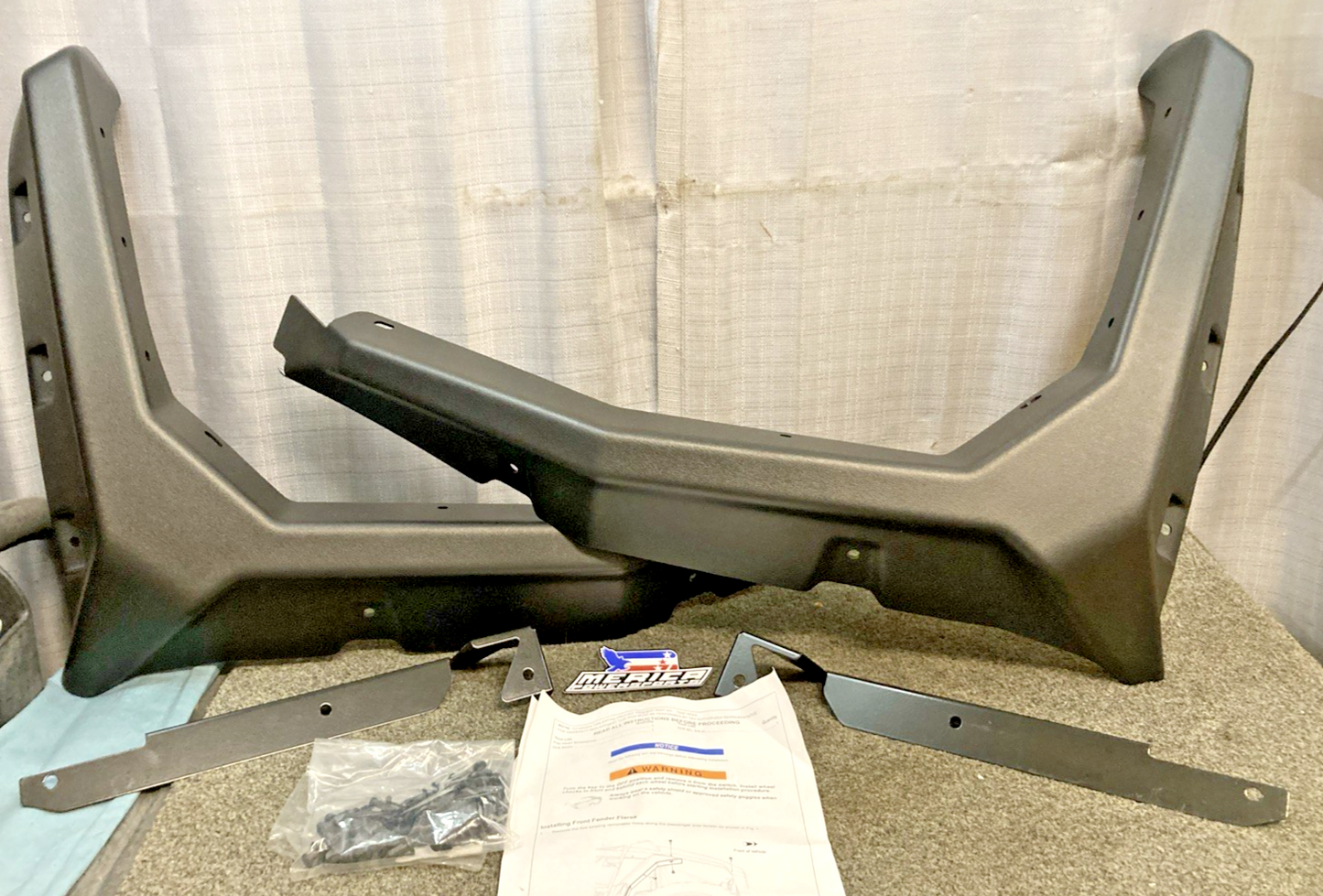 NEW GENUINE BAD BOY OFF ROAD 750813PKG FRONT FENDER FLARE KIT