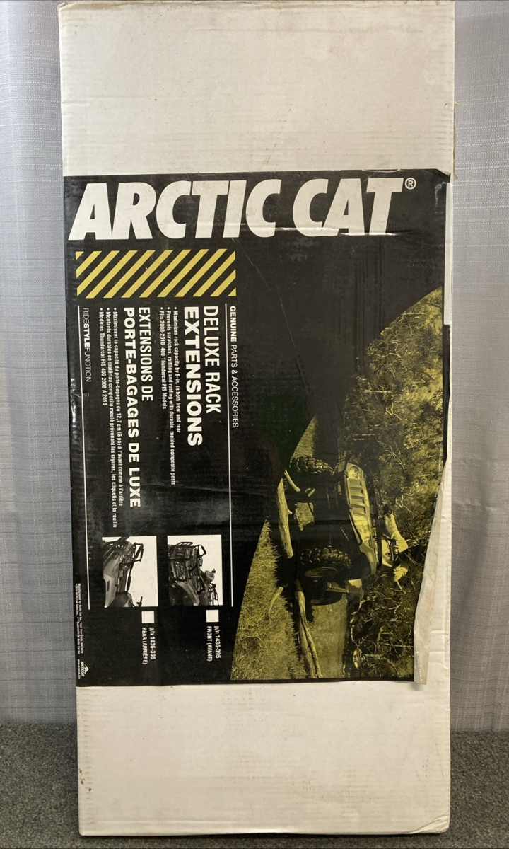 NEW GENUINE ARCTIC CAT 1436-395 Deluxe Rack Extension, Front